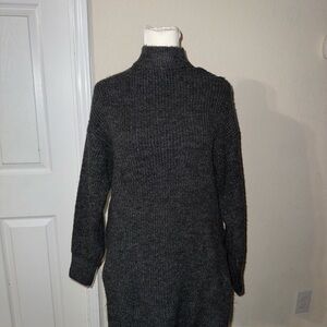 NA-KD Charcoal Turtleneck Sweater